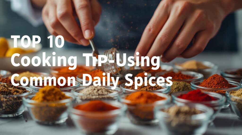 Top 10 Cooking Tips Using Daily Spices